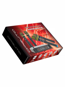 Микрофон караоке беспроводной набор 4 шт Орбита OT-ERM16